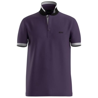 дамски,блузи,с,яка,мъжки,блузи,с,яка,boss,paddy,10241663,green,short,sleeve,polo,dark,purple