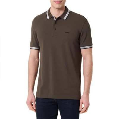дамски,блузи,с,яка,мъжки,блузи,с,яка,boss,paddy,10241663,short,sleeve,polo,brown,(open,beige)