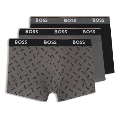 боксерки,мъжко,бельо,boss,power,desig,trunk,10276514,boxers,3,units,black,grey,(open,grey)