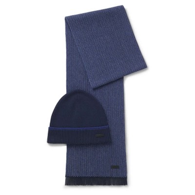 шал,ръкавици,шапки,и,шалове,boss,set,hernesto,10274324,scarf,blue,(dark,blue)