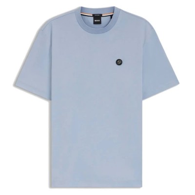 тениска,мъжки,тениски,дамски,тениски,boss,taut,10263030,t,shirt,blue,(light,pastel,purple)