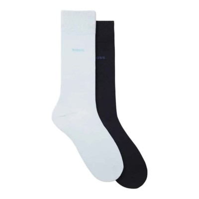 чорапи,мъжки,чорапи,boss,uni,10260369,socks,2,pairs,white,blue,(light,pastel,purple)