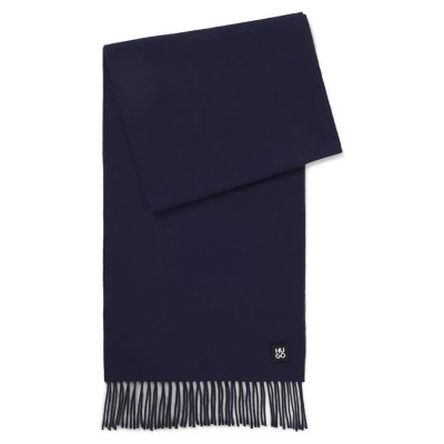 шал,ръкавици,шапки,и,шалове,hugo,justery,10260528,scarf,blue,(navy)