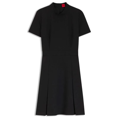 рокля,дамски,поли,и,рокли,hugo,kafine,10248776,dress,black,(black)