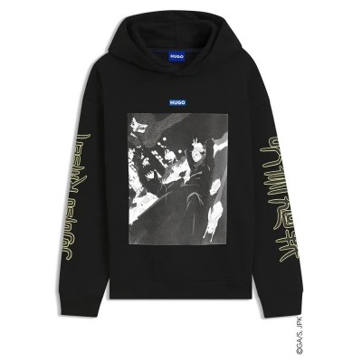 блуза,мъжки,пуловери,hugo,nimayho,10257685,blue,full,zip,sweatshirt,black