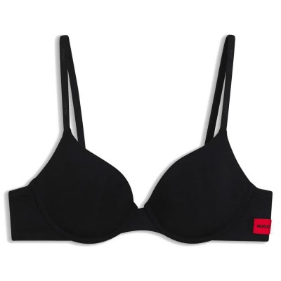 дамско,бельо,дамски,бикини,и,танкини,hugo,signature,10277573,bra,black,(black)