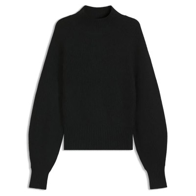 блуза,дамски,пуловери,дамски,плетени,дрехи,hugo,sorellasio,10274096,high,neck,sweater,black