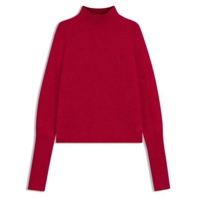 блуза,дамски,пуловери,дамски,плетени,дрехи,hugo,surpio,10274058,01,sweater,medium,red