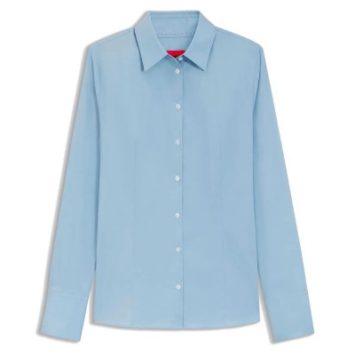 риза,с,дълъг,ръкав,дамски,ризи,мъжки,ризи,hugo,the,fitted,10276558,long,sleeve,shirt,blue,(light,pastel,blue)