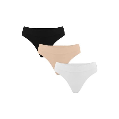 дамско,бельо,дамски,бикини,и,танкини,bmymoon,tripack,bamboo,eclipse,panties,3,units,multicolor,(02mcl)