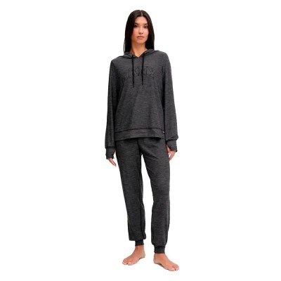 пижама,дамски,пижами,dkny,yi80065,pyjama,grey,(faded,black)