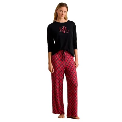 пижама,дамски,пижами,lauren,by,ralph,lauren,iln72466,pyjama,red,black,(red,plaid)