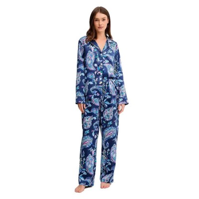 пижама,дамски,пижами,lauren,by,ralph,lauren,iln92480,pyjama,blue,(blue,paisley,basic)