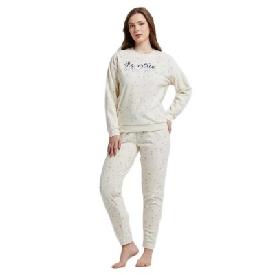 пижама,дамски,пижами,pompea,lapland,pyjama,beige,(gardenia)