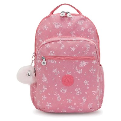 раница,раници,kipling,seoul,lap,27l,backpack,pink,(glitter,cats)