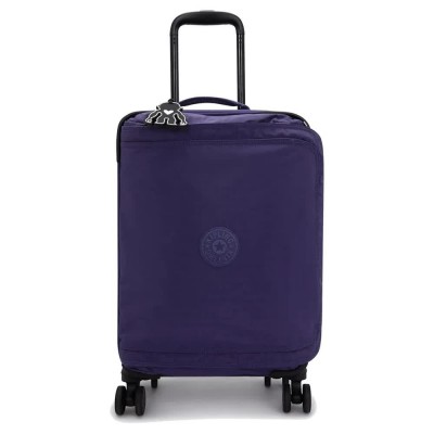 куфари,kipling,spontaneous,s,37.5l,trolley,bag,blue,purple,(moonlit,blue)