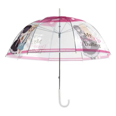 чадър,чадъри,sakami,merchandise,my,dress,up,darling,transparent,cane,umbrella,pink,(multicolor)