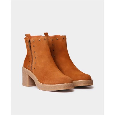 дамски,боти,дамски,високи,обувки,за,ходене,toni,pons,pau,sy,heel,booties,brown,(tan)