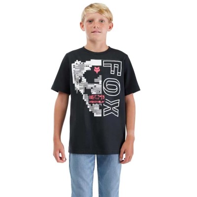 тениска,детски,тениски,fox,racing,image,skull,short,sleeve,t,shirt,black,(black)