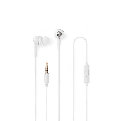 слушалки,слушалки,nedis,hpwd2020wt,earphones,white,(white)