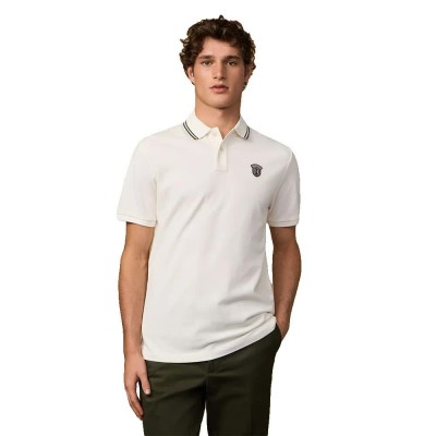 мъжки,блузи,с,яка,hackett,heritage,badge,short,sleeve,polo,white,(off,white)