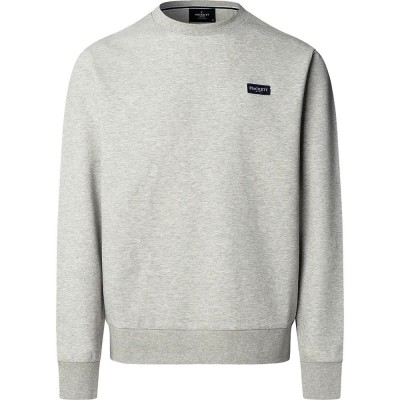 блуза,мъжки,пуловери,hackett,heritage,ess,badge,sweatshirt,grey,(light,grey,marl)
