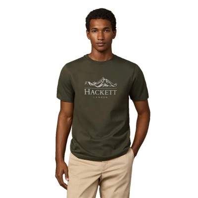 тениска,мъжки,тениски,hackett,heritage,peaks,short,sleeve,t,shirt,green,(forest,green)