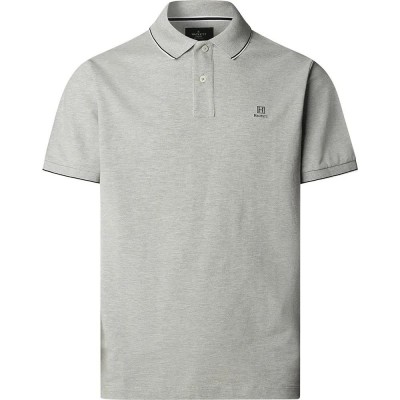дамски,блузи,с,яка,мъжки,блузи,с,яка,hackett,heritage,tipped,short,sleeve,polo,grey,(light,grey,marl)