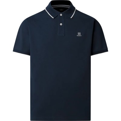 дамски,блузи,с,яка,мъжки,блузи,с,яка,hackett,heritage,tipped,short,sleeve,polo,blue,(old,navy)