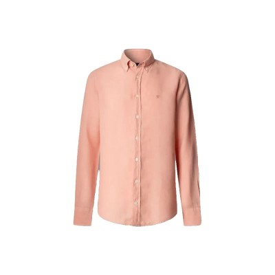 риза,с,дълъг,ръкав,мъжки,ризи,hackett,hm3010635,linen,long,sleeve,shirt,pink,(dark,blush,pink)