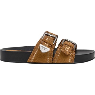 сандали,дамски,сандали,и,чехли,pepe,jeans,agnes,ethnic,sandals,brown,(nut,brown)