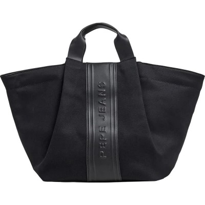 пазарска,чанта,всички,чанти,pepe,jeans,ariadna,merit,shopper,bag,black,(black)