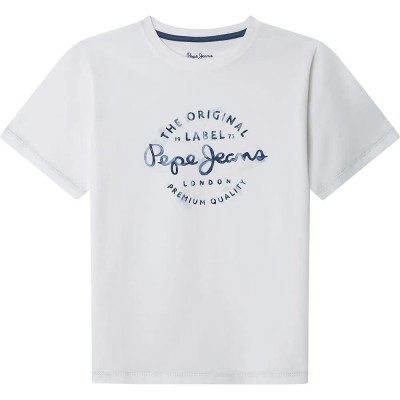 тениска,мъжки,тениски,дамски,тениски,pepe,jeans,beckett,short,sleeve,t,shirt,white,(white)