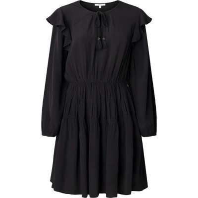рокля,дамски,поли,и,рокли,pepe,jeans,emma,long,sleeve,short,dress,black,(black)