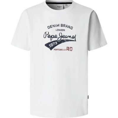 тениска,мъжки,тениски,дамски,тениски,pepe,jeans,giles,short,sleeve,t,shirt,white,(white)