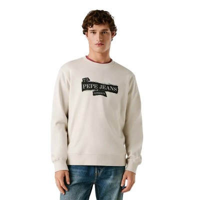 блуза,мъжки,пуловери,pepe,jeans,gus,sweatshirt,white,(ivory,white)