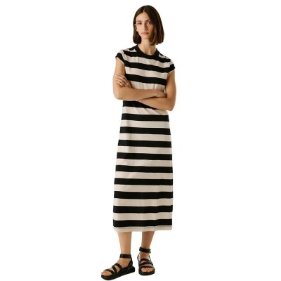 рокля,дамски,поли,и,рокли,pepe,jeans,lila,sleeveless,long,dress,black,(black)