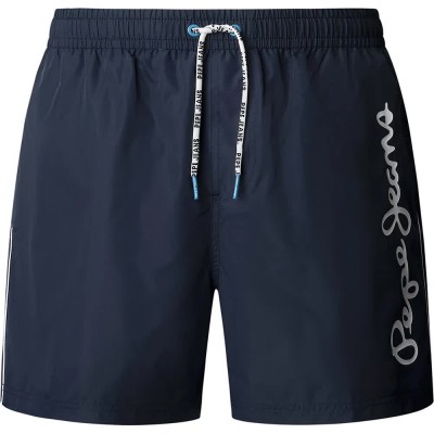бански,гащета,мъжки,бански,костюми,pepe,jeans,logo,swimming,shorts,blue,(navy)