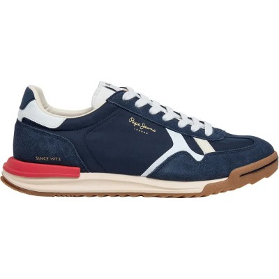 маратонки,мъжки,маратонки,дамски,маратонки,pepe,jeans,marvin,road,trainers,blue,(navy)