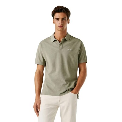 дамски,блузи,с,яка,мъжки,блузи,с,яка,pepe,jeans,oscar,short,sleeve,polo,green,(palm,green)