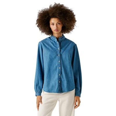 риза,с,дълъг,ръкав,дамски,ризи,pepe,jeans,pl3051203,long,sleeve,shirt,blue,(denim,clean,pepe,blue)