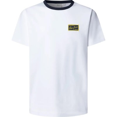 тениска,мъжки,тениски,дамски,тениски,pepe,jeans,soren,short,sleeve,t,shirt,white,(white)