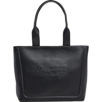 чанта,всички,чанти,pepe,jeans,taya,tote,bag,black,(black)