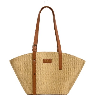 пазарска,чанта,всички,чанти,pepe,jeans,trudy,shopper,bag,brown,(brown)