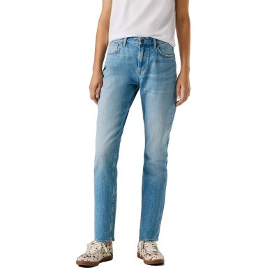 дамски,панталони,pepe,jeans,violet,tapered,fit,high,waist,jeans,blue,(denim,vintage,sunfade)