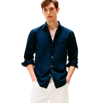 риза,с,дълъг,ръкав,мъжки,ризи,tommy,hilfiger,core,flex,regular,fit,long,sleeve,shirt,desert,sky