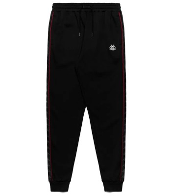 анцуг,мъжки,анцузи,kappa,222,banda,alianz,4,tracksuit,pants,black,(black,red,racing,white)