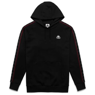 суичър,мъжки,пуловери,kappa,222,banda,madison,2,hoodie,black,(black,red,racing,white)