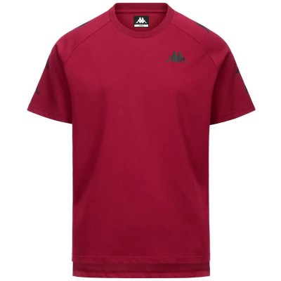 тениска,мъжки,тениски,kappa,gonni,short,sleeve,t,shirt,red,(red,dahlia)