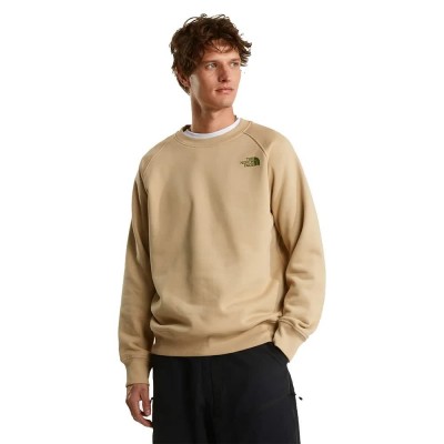 блуза,мъжки,пуловери,the,north,face,redbox,raglan,regular,sweatshirt,beige,(khaki,stone)